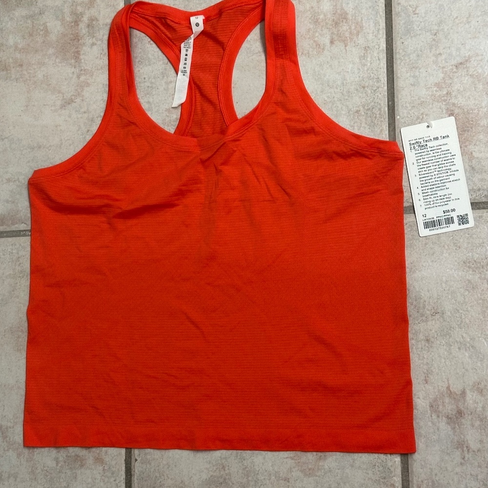 New Lululemon Swiftly tank